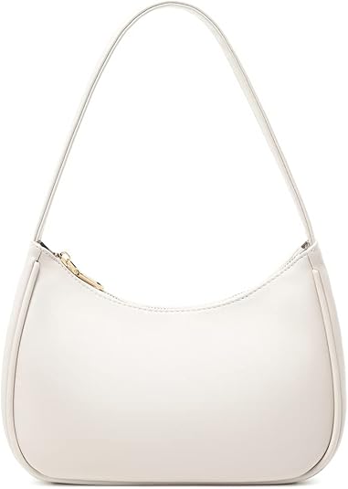Shoulder Bags for Women, Cute Hobo Tote Handbag Mini Clutch Purse with Zipper Closure