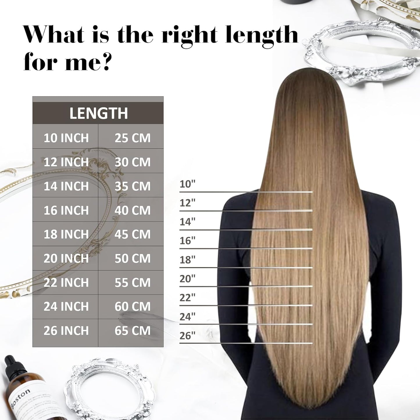 Hair Extensions Real Human Hair Balayage Human Hair Clip in Extensions Ombre Dark Brown to Golden Brown with Dark Ash Blonde Hair Extensions for Women 7Pcs 120G 18inch