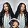 Wear and Go Glueless Wigs Human Hair Pre Plucked Pre Cut Deep Wave Lace Front Wigs 200 Density 5x5 HD Lace Closure Wigs Human Hair No Glue Ready to Wear Wig for Beginner (natural color, 18 inch)