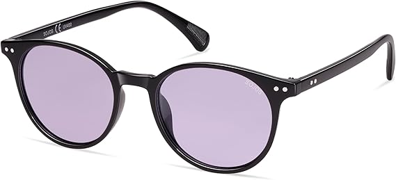 Small Round Classic Polarized Sunglasses for Women Men Vintage Style UV400 Lens MAY