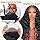 Wear and Go Glueless Wigs Human Hair Pre Plucked Pre Cut Deep Wave Lace Front Wigs 200 Density 5x5 HD Lace Closure Wigs Human Hair No Glue Ready to Wear Wig for Beginner (natural color, 18 inch)