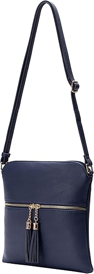 Ladies Fashion Crossbody Bag – Leather Shoulder Purse with Tassel, Perfect for Casual & Travel Use and also a Best Gift