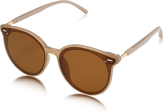 Sunglasses Womens Trendy 2025 Classic Round Retro Vintage Shades Large Frame Sunnies