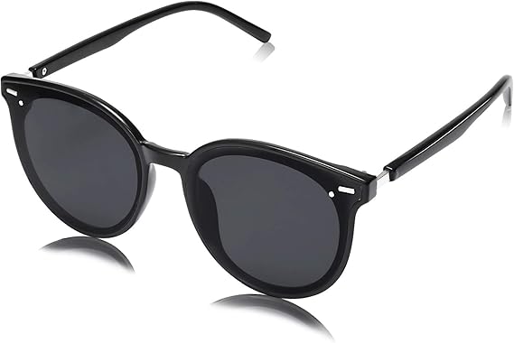 Sunglasses Womens Trendy 2025 Classic Round Retro Vintage Shades Large Frame Sunnies