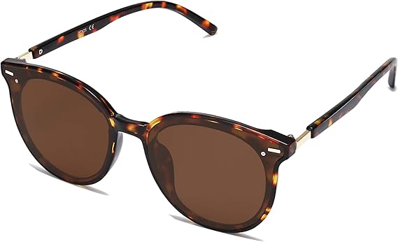 Sunglasses Womens Trendy 2025 Classic Round Retro Vintage Shades Large Frame Sunnies