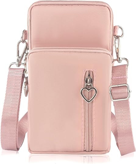 Small Crossbody Bag for Women - Mini Phone Purses with Crossbody Strap and Wallet - Nylon Arm Bag