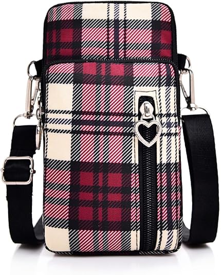Small Crossbody Bag for Women - Mini Phone Purses with Crossbody Strap and Wallet - Nylon Arm Bag