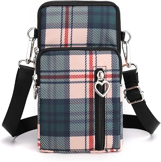 Small Crossbody Bag for Women - Mini Phone Purses with Crossbody Strap and Wallet - Nylon Arm Bag