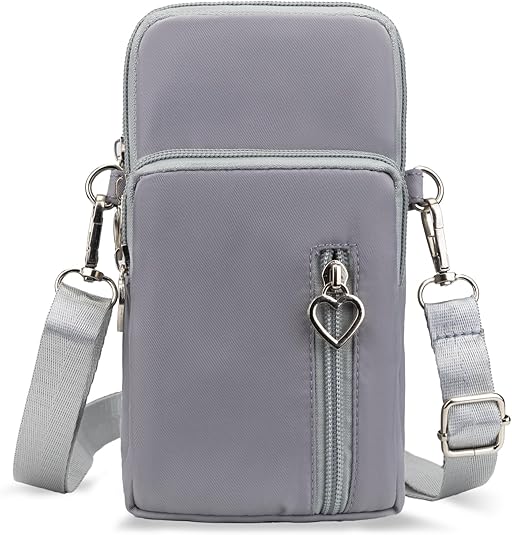 Small Crossbody Bag for Women - Mini Phone Purses with Crossbody Strap and Wallet - Nylon Arm Bag