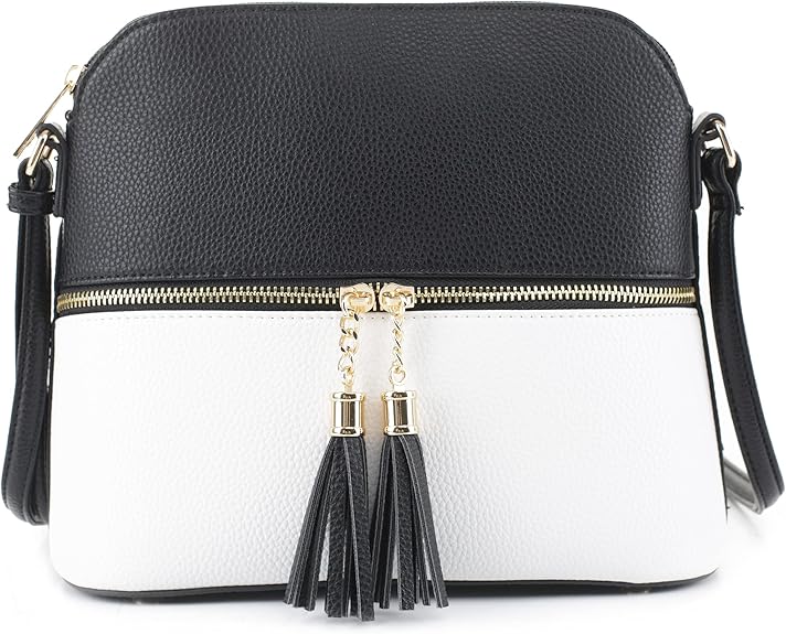 Ladies Fashion Crossbody Bag – Leather Shoulder Purse with Tassel, Perfect for Casual & Travel Use and also a Best Gift