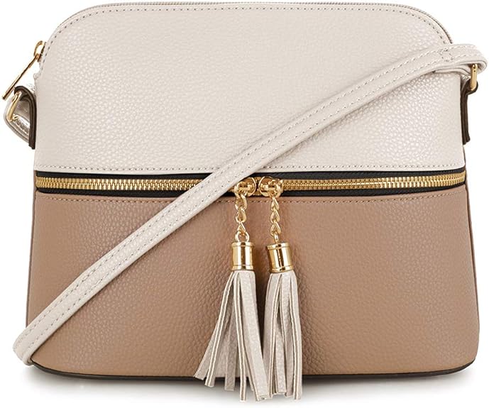 Ladies Fashion Crossbody Bag – Leather Shoulder Purse with Tassel, Perfect for Casual & Travel Use and also a Best Gift